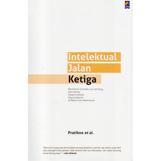 Buku Intelektual Jalan Ketiga - PRATIKNO, DKK