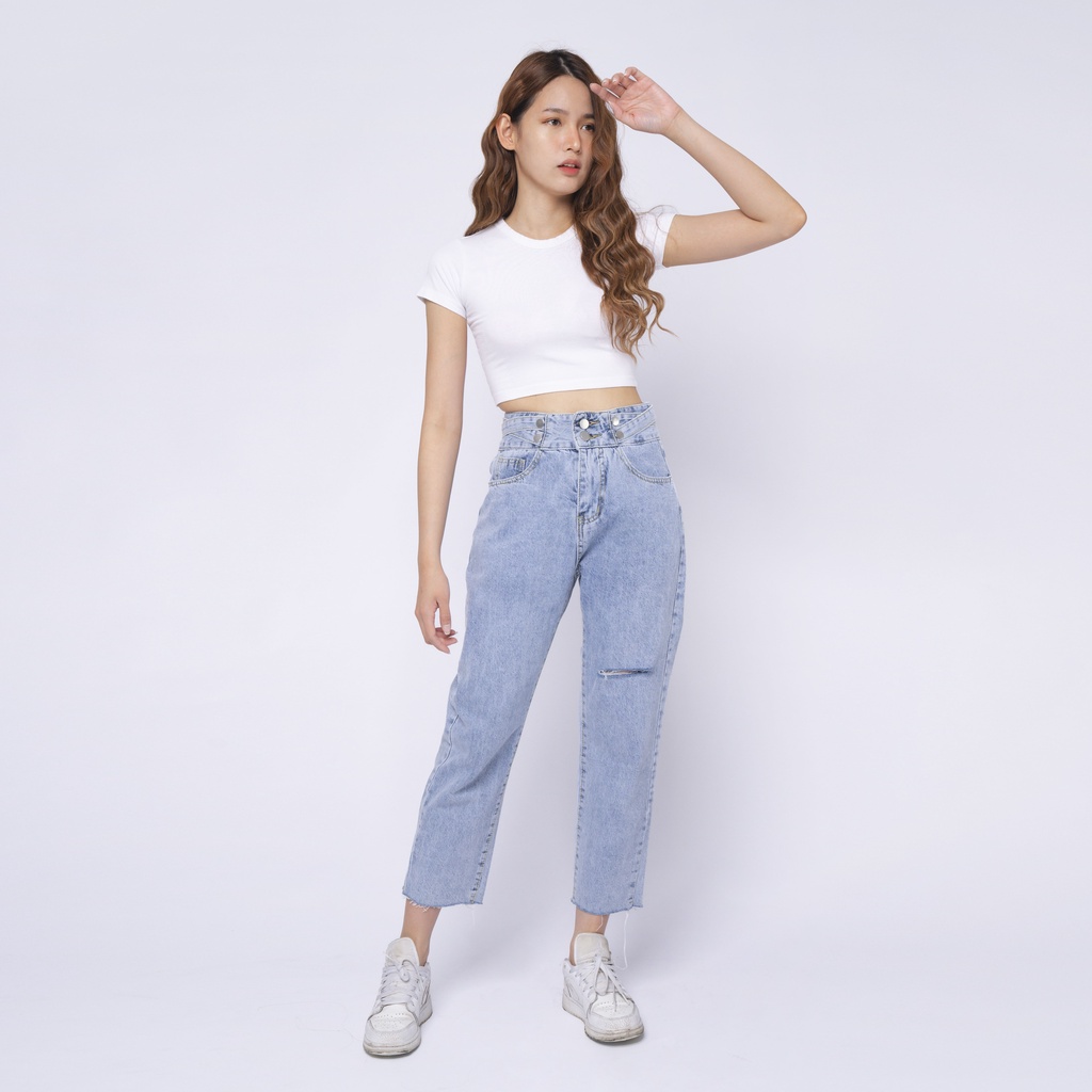 VIERLIN - Jeans 7780 - JEANS WANITA HIGH WAIST