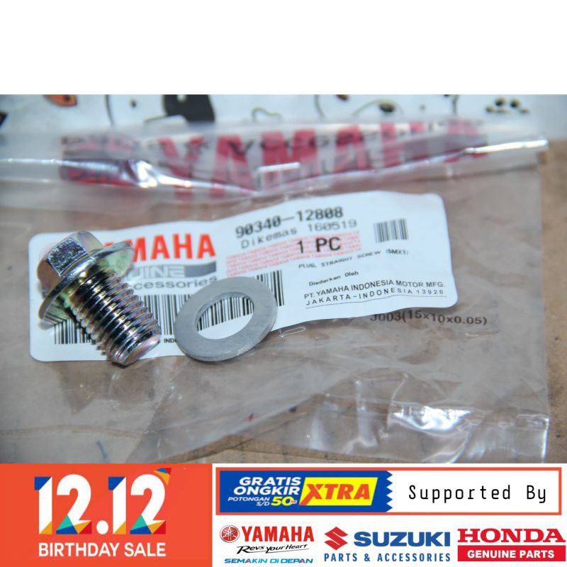 DIJAMIN ASLI BAUT OLI YAMAHA CRYPTON JUPITER Z VEGA ZR NEW ROBOT SCORPIO ORIGINAL BERKUALITAS
