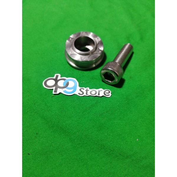 MANISAN RING COVER T SEGITIGA RX KING SCORPIO VIXION STAINLESS