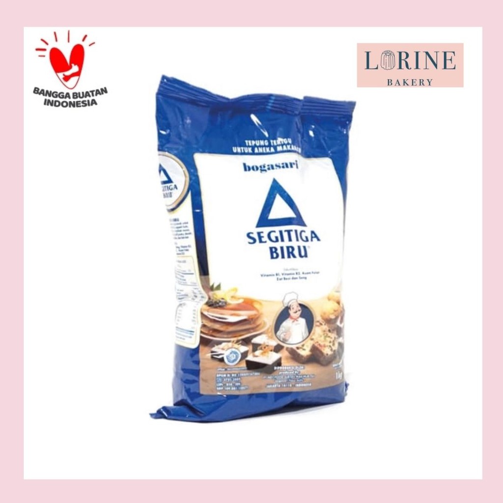 

TEPUNG TERIGU SEGITIGA BIRU BOGASARA - 1KG