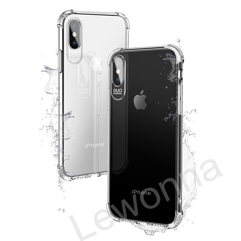 Soft Case Silikon apple Iphone X / Iphone Xs Iphone XR Iphone Xs Max Bening Transparant Airbag Anti Crack