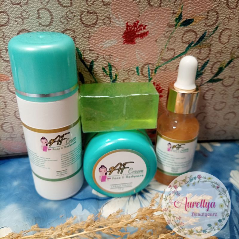 cream af glow paket serum