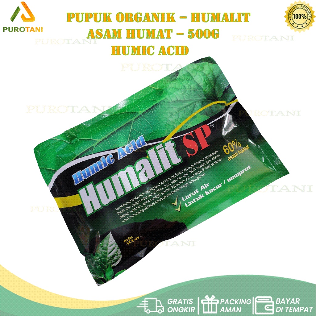 Power Soil Pembenah Tanah Humalit SP Pupuk Organik Asam Humat Humic Acid 60%