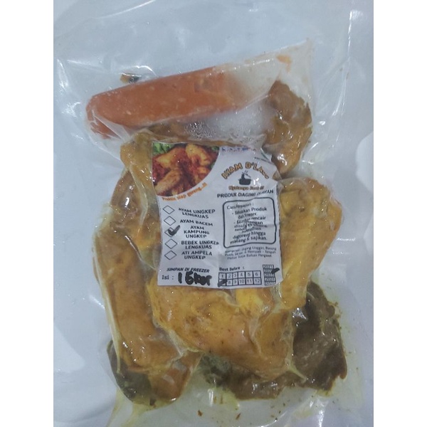 

Ayam Kampung Ungkep D'Laos 1 ekor + sambal