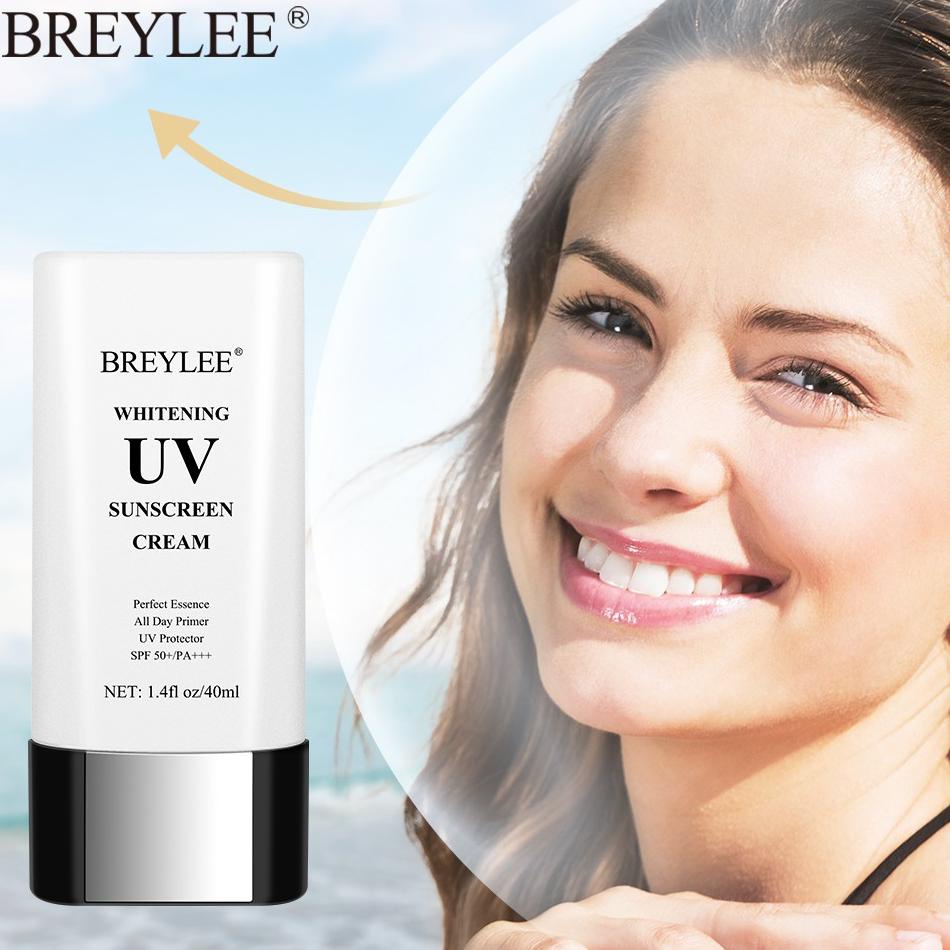 Harga termurah BREYLEE whitening UV sunscreen cream 1 .4f1 oz/40ml 96
