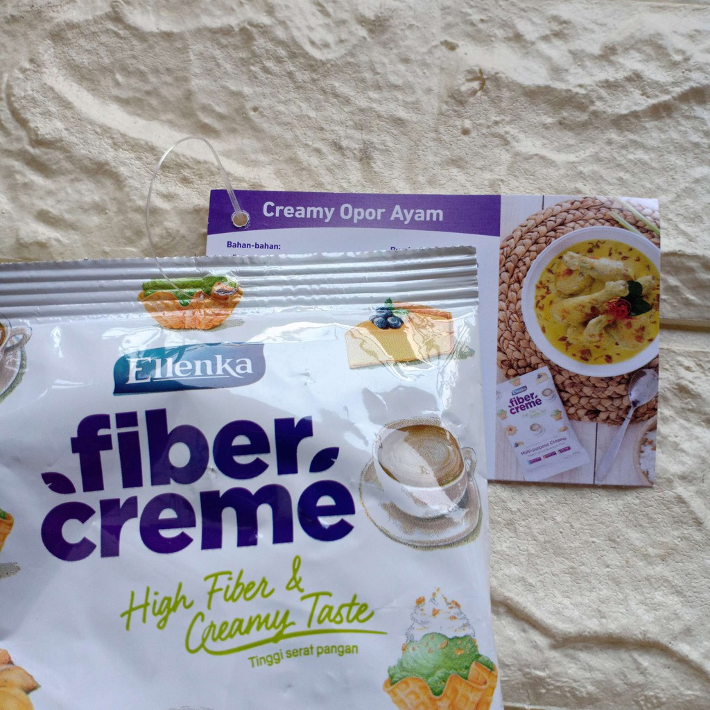 Ellenka Elenka Fiber Creme 100gr Multi Purpose Creamer Krimer Krim Bubuk 100g 100gram 100 g gr gram