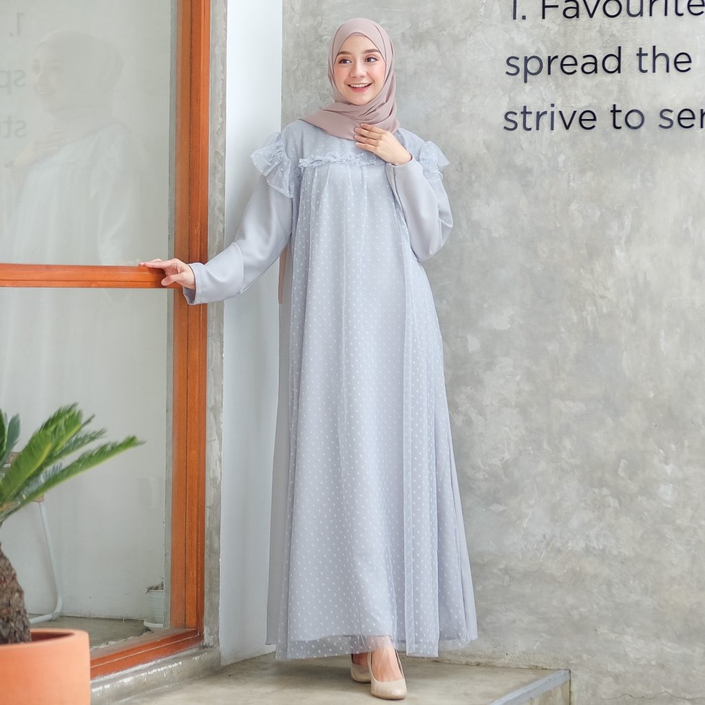 TERBARU Aquina Dress Populer Grosir Koleksi Dress Pesta Wanita