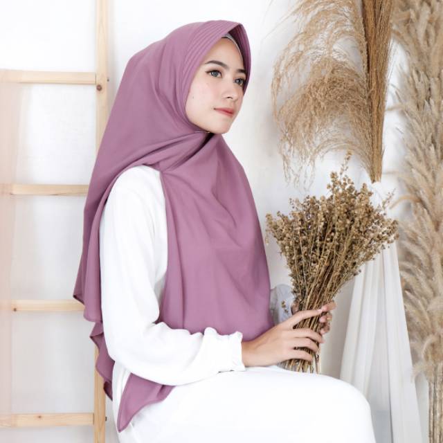 SEGITIGA INSTAN PET SYAR'I / SEGITIGA INSTAN JUMBO / KHIMAR PET BESAR