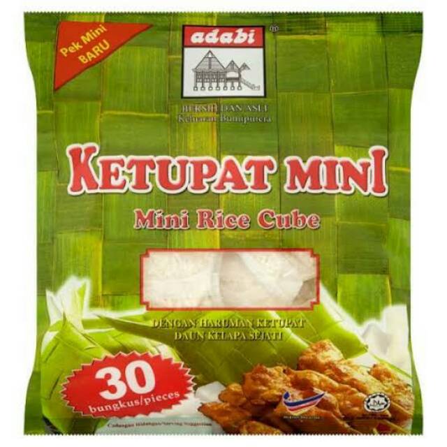 Ketupat Mini Adabi 30 pcs
