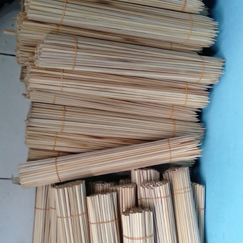 Tusukan Cumi, Sosis, Kentang spiral Dll isi 100pcs