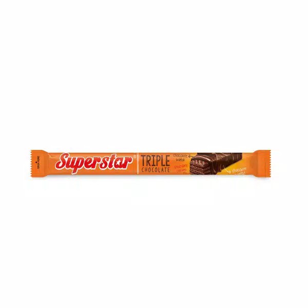 

1 PCS SUPERSTAR TRIPLE COKLAT 18GR - 1 PCS