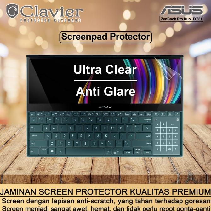 hrg diskon keyboard protector cover asus zenbook pro duo ux581 ux581g ux581gv