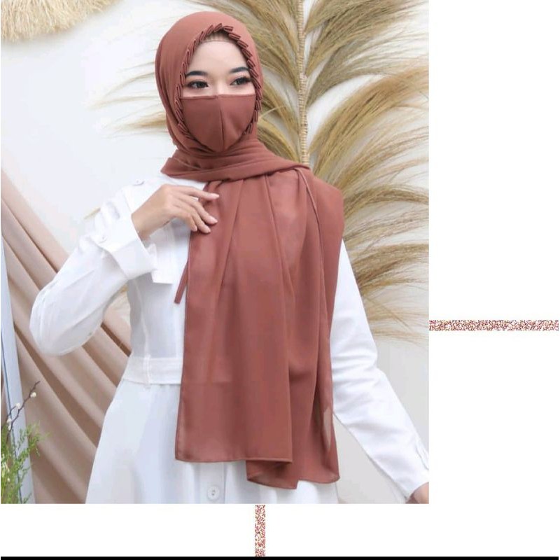 PASHMINA KCB INSTAN TALI CERUTI BABYDOLL