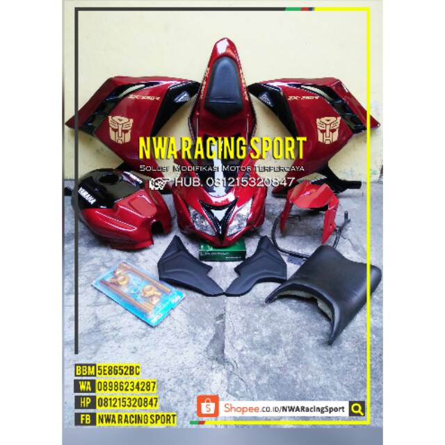 FULLSET FAIRING BYSON MODEL NINJA FI