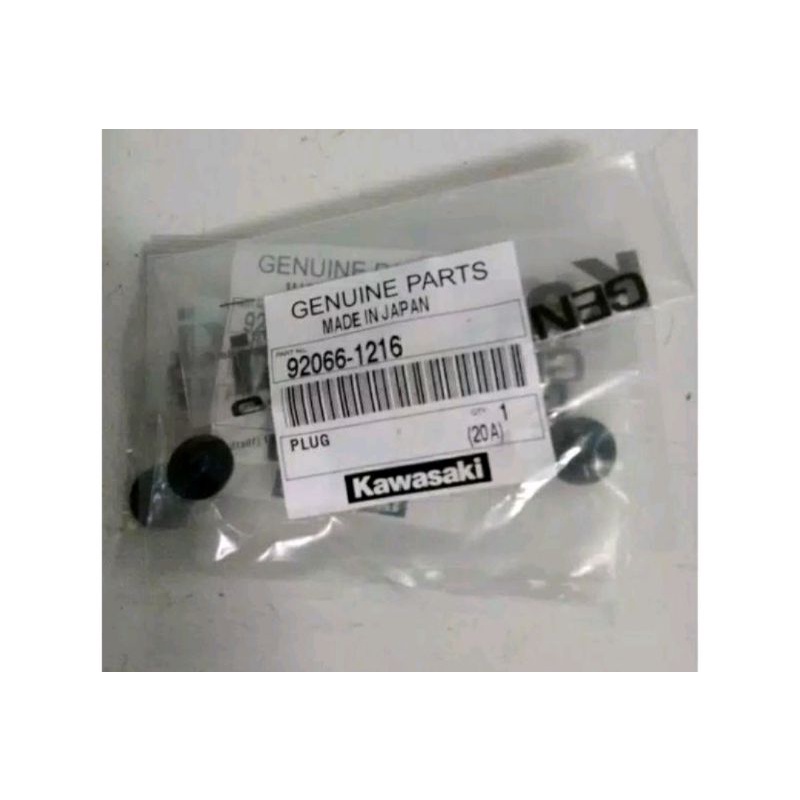 KARET TUTUP LOBANG BAUT L STANG JEPIT NINJA 250 KARBU FI ORIGINAL