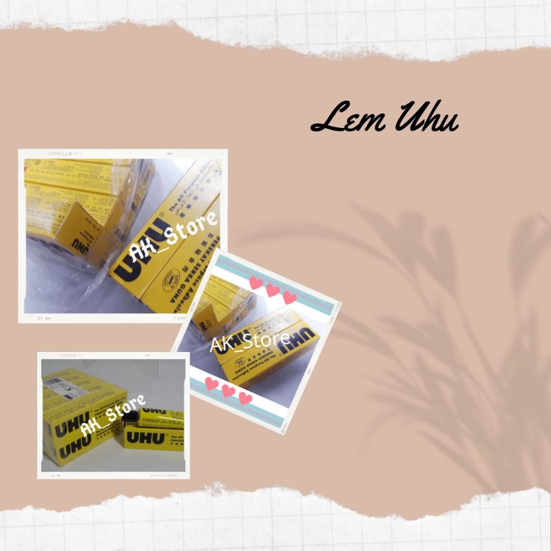

Lem UHU Cair 35 ml Murah