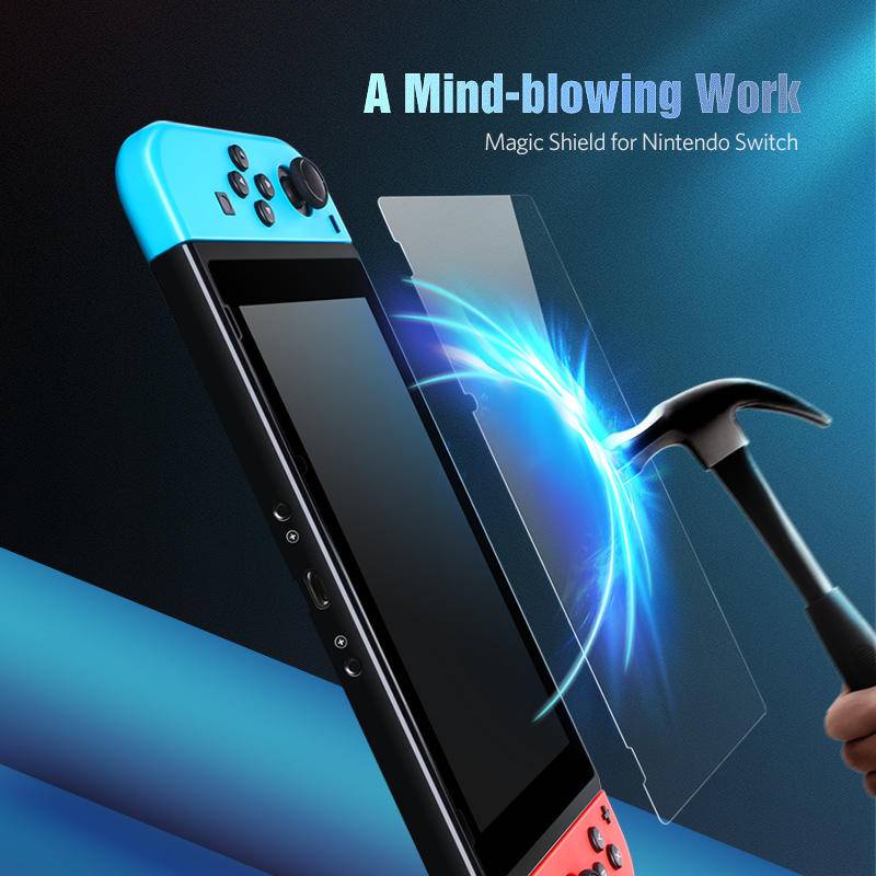 3pcs Pelindung Layar Tempered Glass Oled Untuk Nintendo Switch Lite