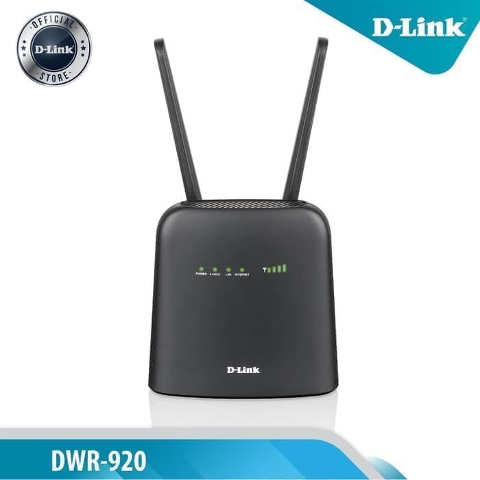 D-Link DWR-920 Wireless N300 4G/LTE Wireless Gigabit Modem Router