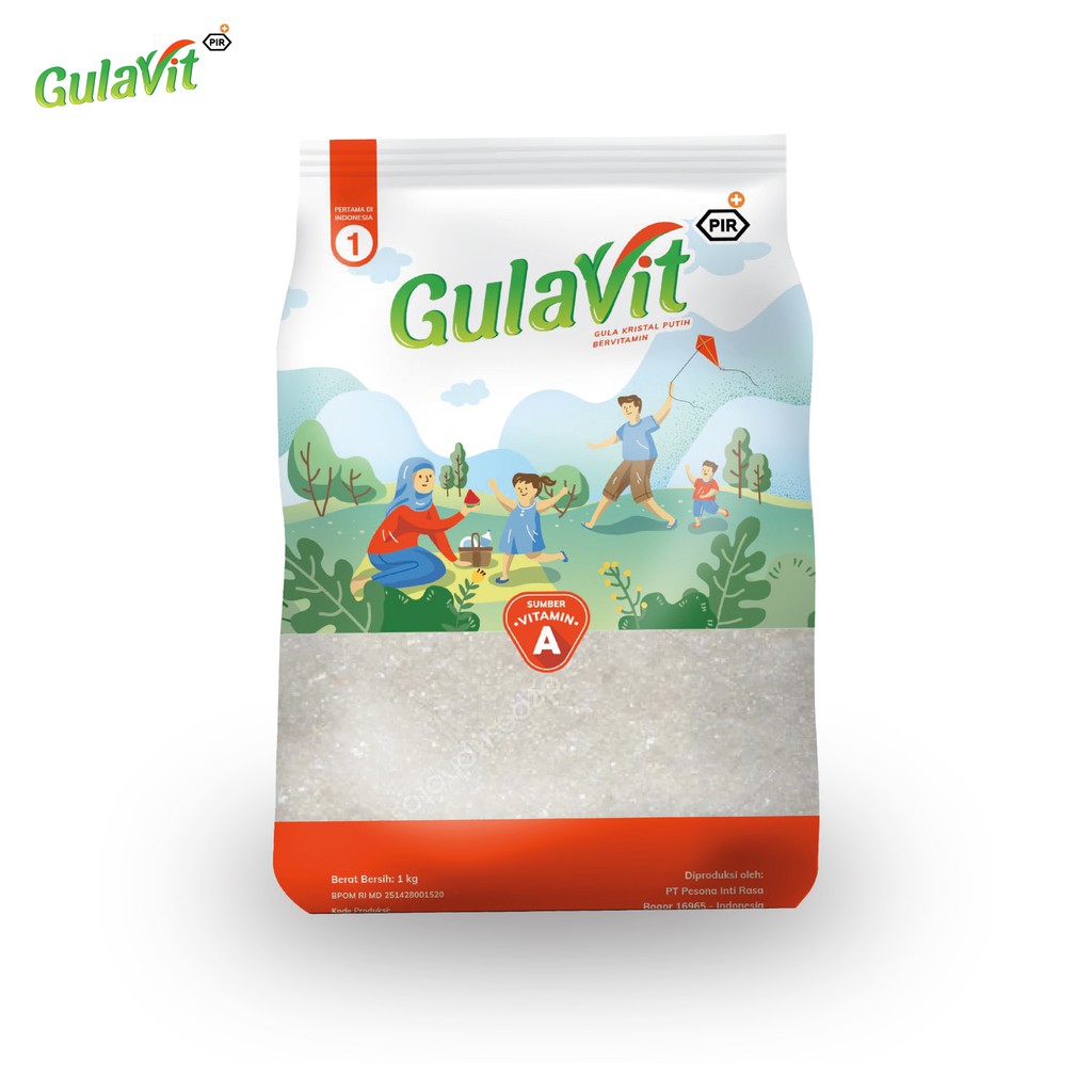 

GulaVit Gula Putih Bervitamin A [1 kg]