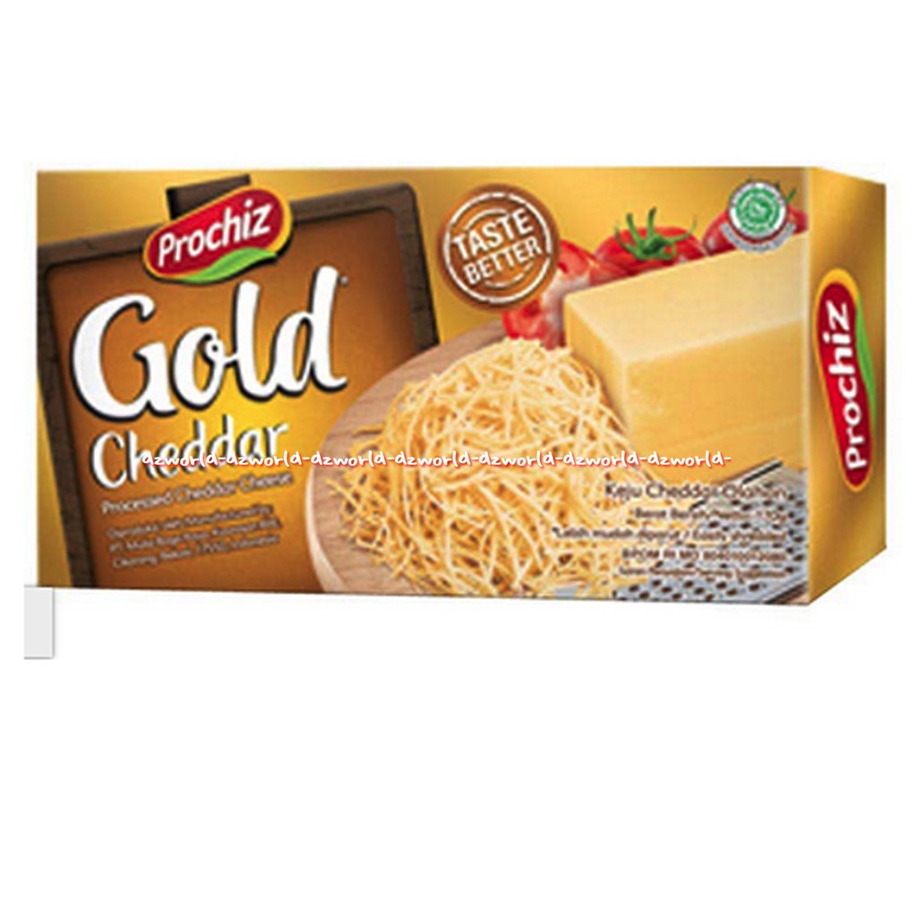 Prochiz Gold Cheddar Processed Chedar Cheese 170gr Keju Cheese Chis Chees Chess