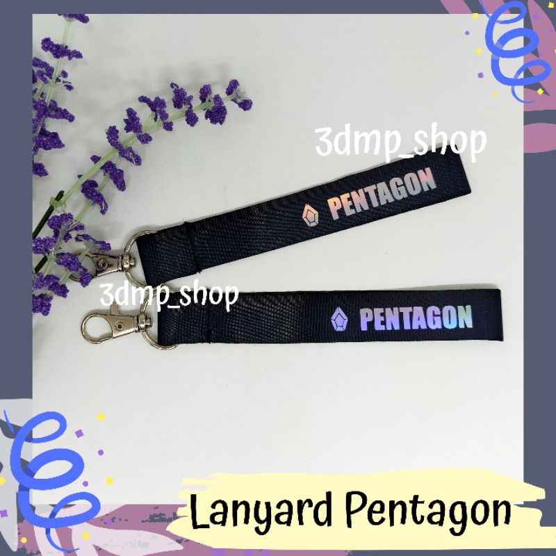 Lanyard Gantungan Keychain Pentagon Kpop