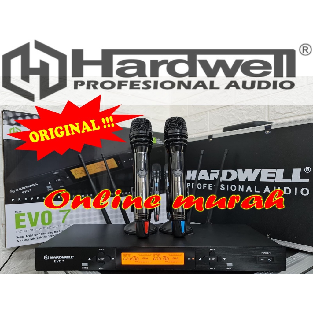 mic wireless hardwell evo 7 HARDWELL EVO 7 handheld original
