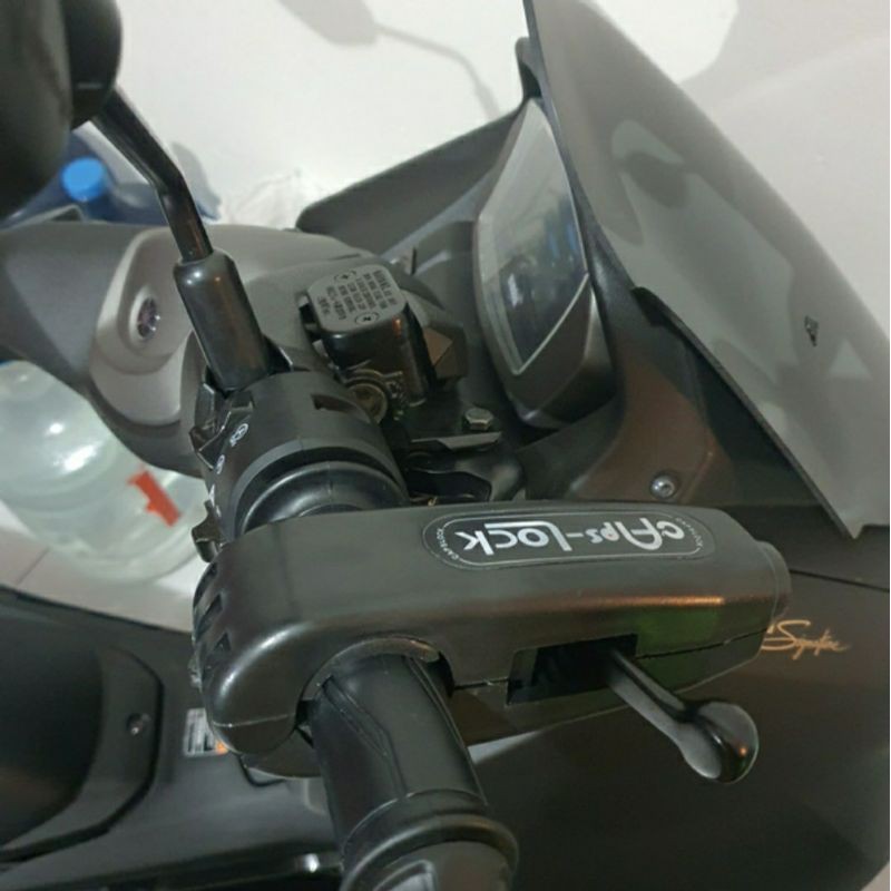 grip lock gembok pengaman motor fazzio nmax vario beat dll