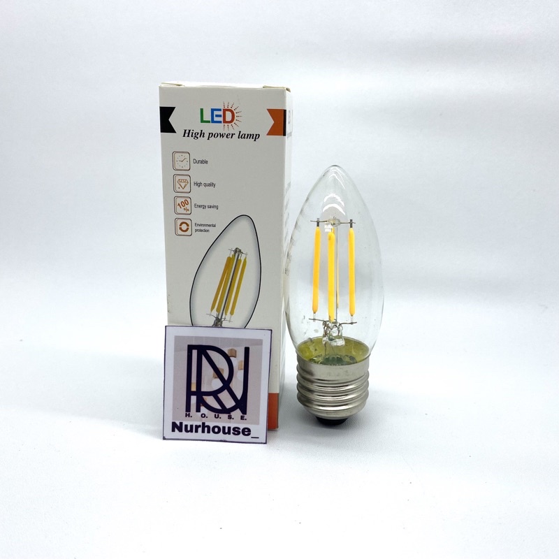 Lampu Led Filamen E27 Led Klasik Emico