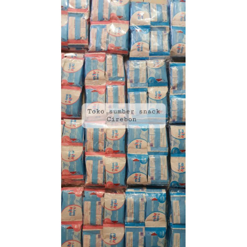 Tissue basah MITU RENCENG ( 1 ISI 12 bungkus)