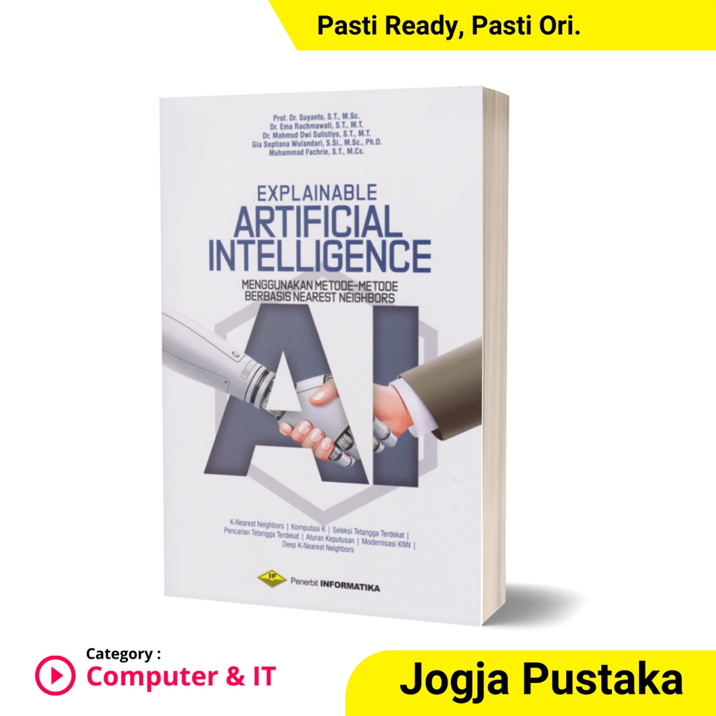 Jual Buku Explainable Artificial Intelligence (Menggunakan Metode ...