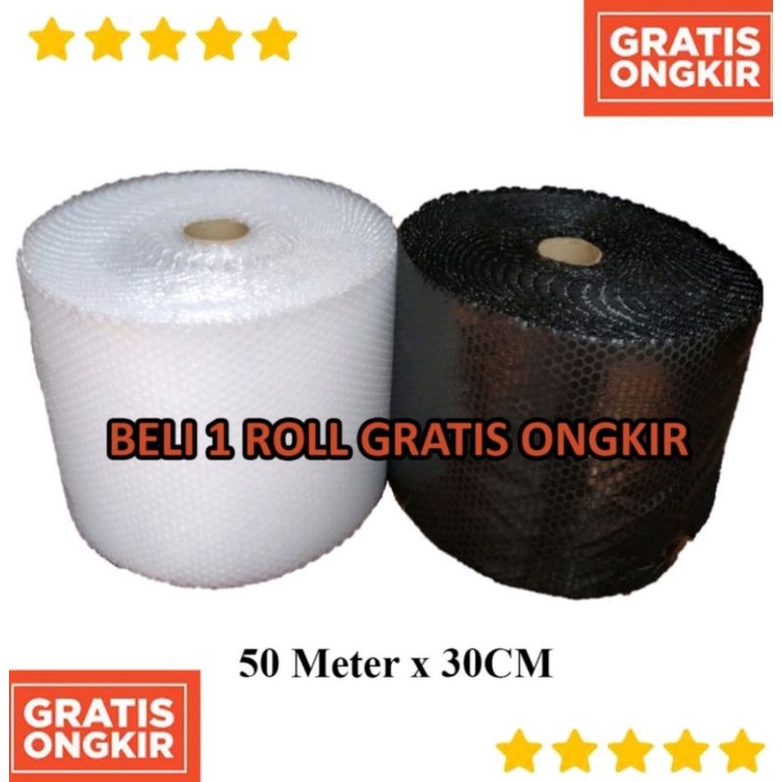 

Bubble Wrap 30cm x 50M bubble wrap roll bubble wrap bening bubble wrap hitam plastik