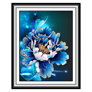 Diy Lukisan Diamond 5d Dengan Gambar Burung Phoenix Warna Emas