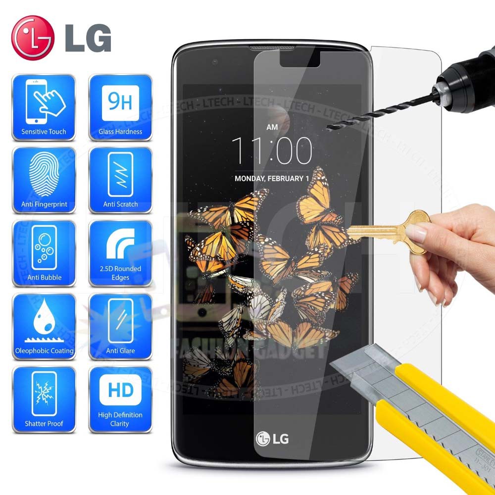 Tempered Glass LG X Power / Anti Gores Kaca / Screen Protector / Screen Guard Pelindung Layar -Clear