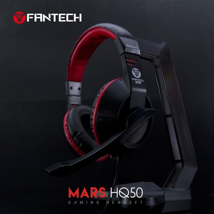 Headphone Gaming Fantech Mars HQ50 - Headset Fantech HQ-50 original  Garansi Resmi 1Tahun