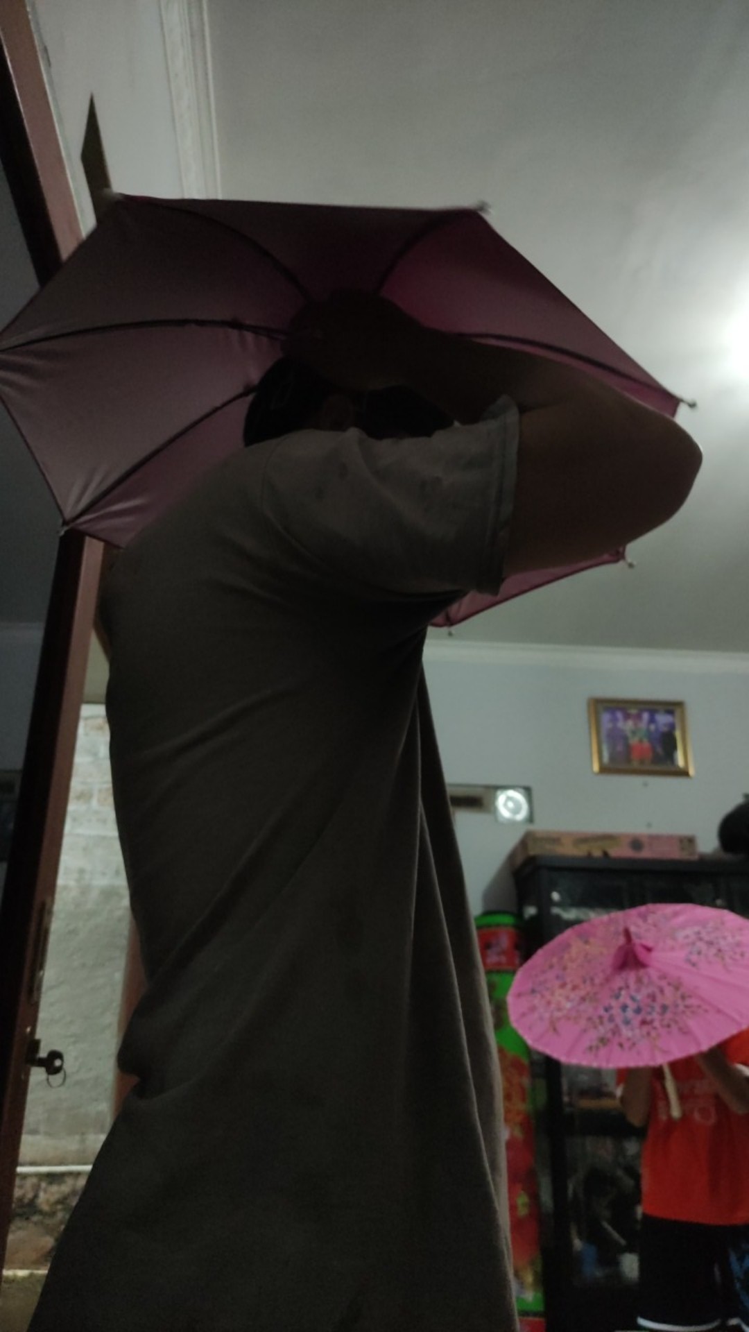 Payung Topi Dewasa / Payung Mancing / Payung Kepala