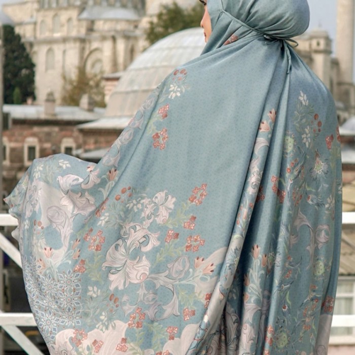 TERLARIS BUTTONSCARVES PRAYER ROBE TOPKAPI SERIES - TURQUOISE