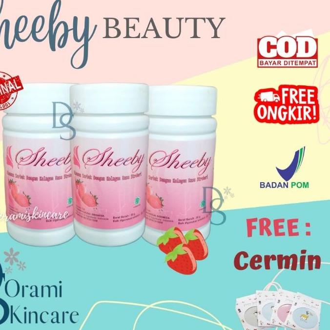 

✪BIG ⚡ALE✪ SHEEBY BEAUTY (BELI 1 FREE 1 HADIAH) MINUMAN COLLAGEN COLAGEN WHITENING produck vyralral