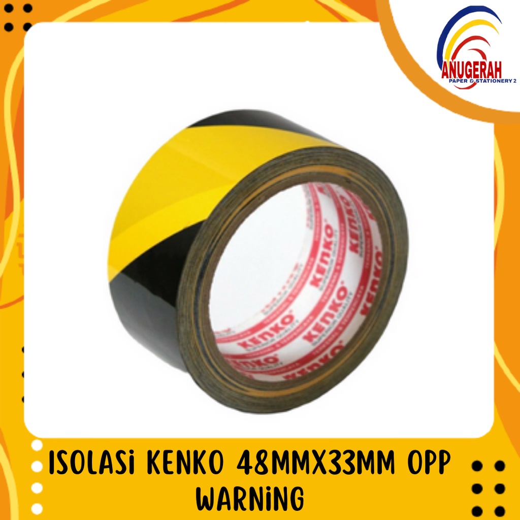 

Isolasi Kenko 48mmx33mm OPP Warning (PCS)