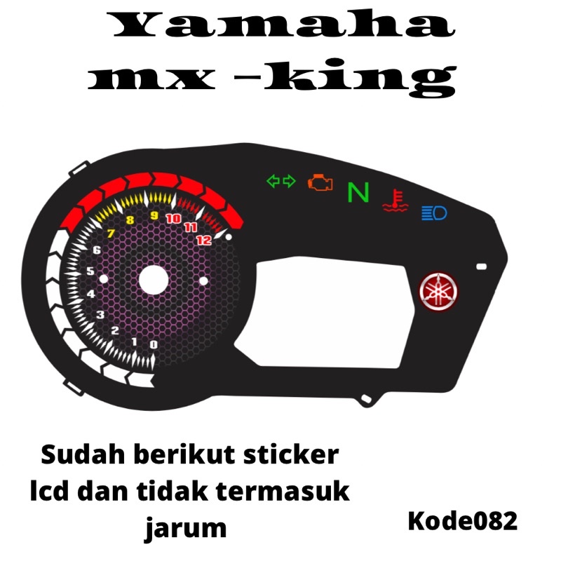 Papan panel Custome speedometer Yamaha MX KING 150