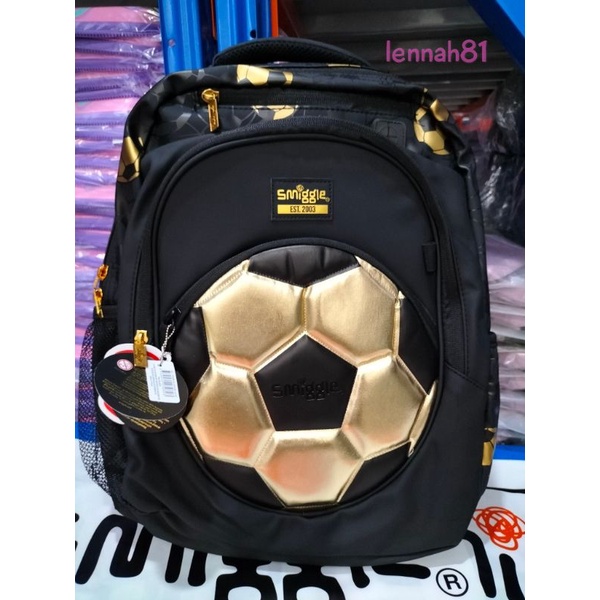 TAS RANSEL ANAK SEKOLAH SD /RANSEL SOCCER BLACK GOLD/ BACKPACK