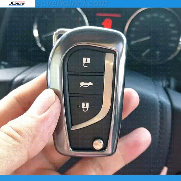 TOYOTA INNOVA Cover Kunci Casing GREY INNOVA HI-QUALITY Cover Kunci