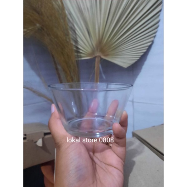 MANGKOK KACA MINI 250ml/ MANGKOK PUDING/ MANGKOK MPASI