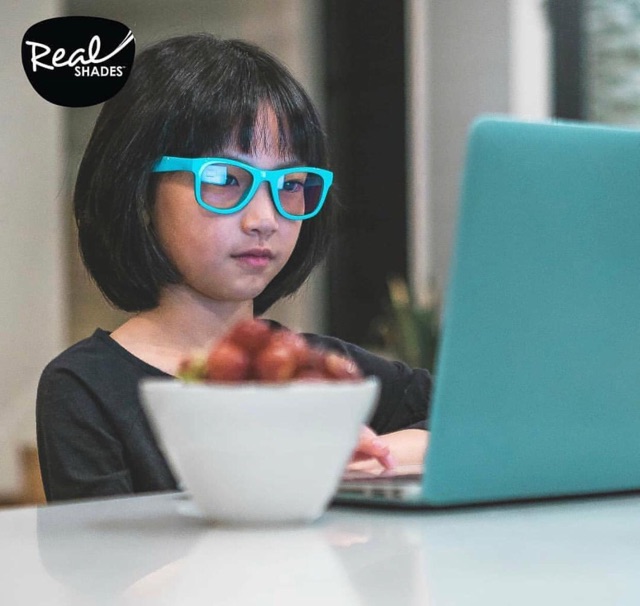 Real Kids Screen Shades Bluelight Protection Glasses Kacamata Anti Radiasi Anak - 4 colours