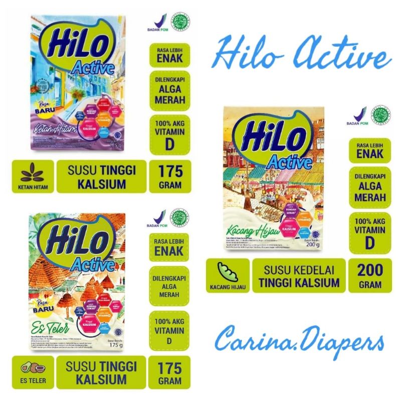 Promo Hilo Active Es Teler 175gr Ketan Hitam 175gr Kacang Hijau 200gr