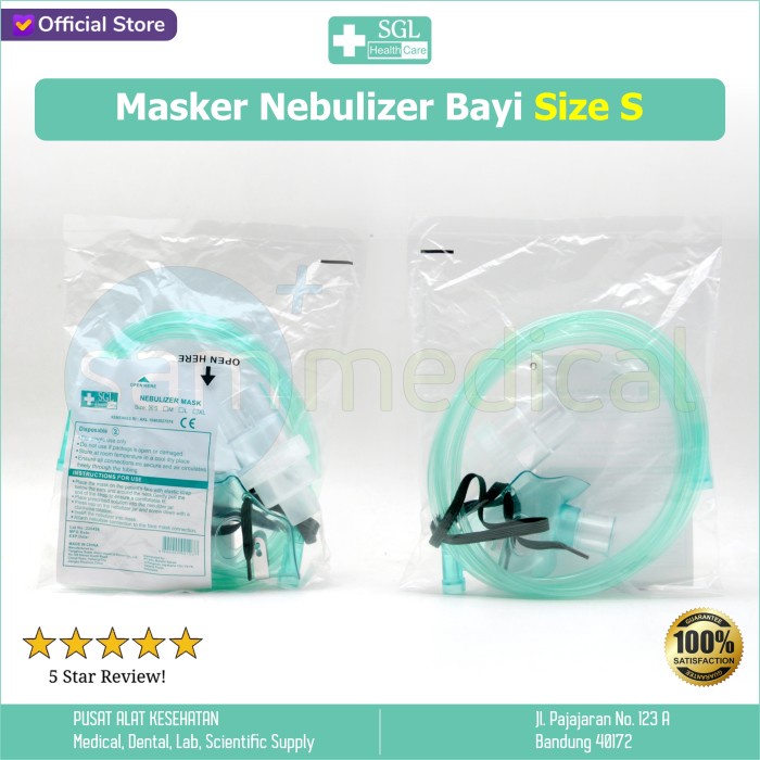 SGL Masker Nebulizer Bayi Size S