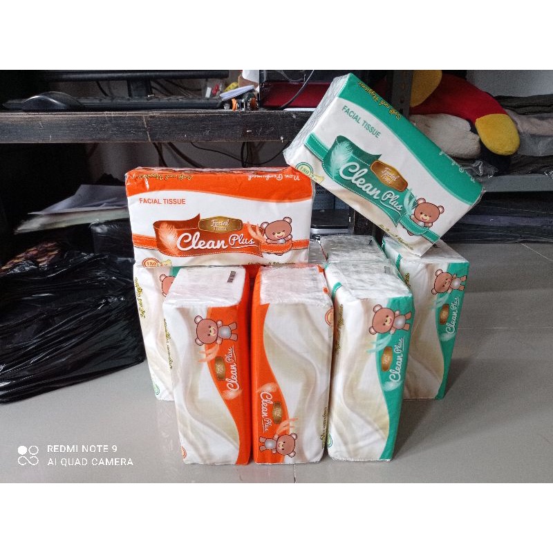 Tisu cleanplus PAKET 10 PCS Tisu wajah Tisu nice