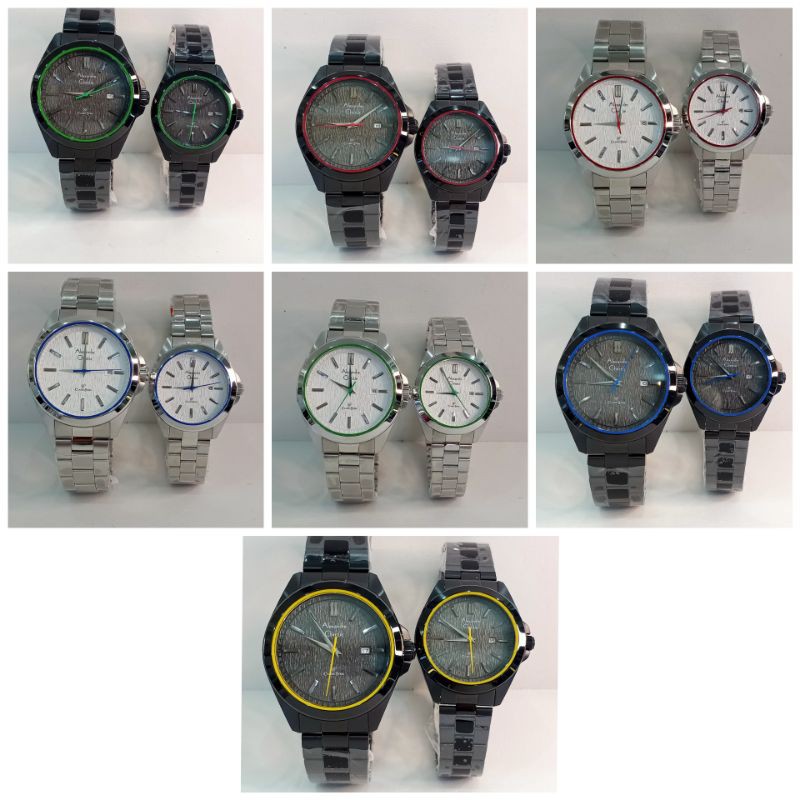 JAM TANGAN ALEXANDRE CHRISTIE COUPLE 8644 MD/LD ORIGINAL & GARANSI RESMI AC