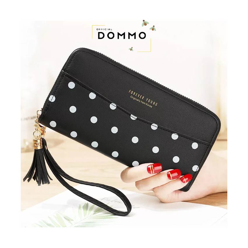 [LOKAL] DOMMO - D1348  RERE - Dompet Panjang Wanita (dikirim dari jakarta)