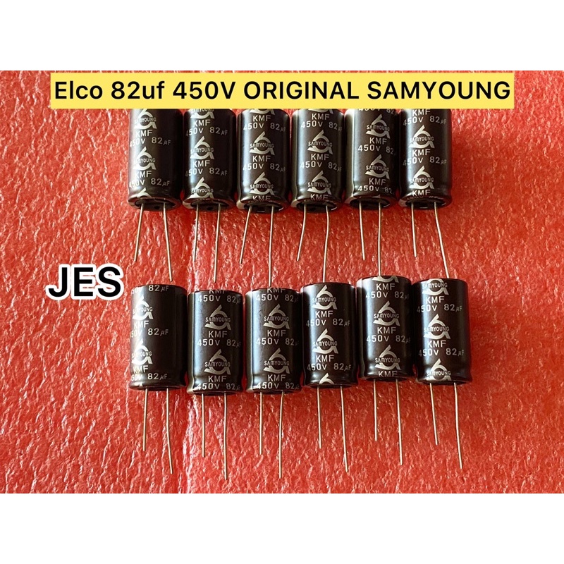 ELCO 82uf 450V ORIGINAL SAMYOUNG